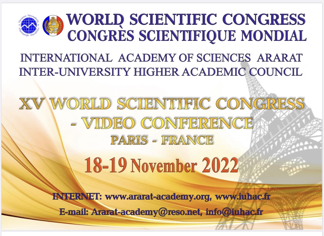 XVI WORLD SCIENTIFIC CONGRESS -2022