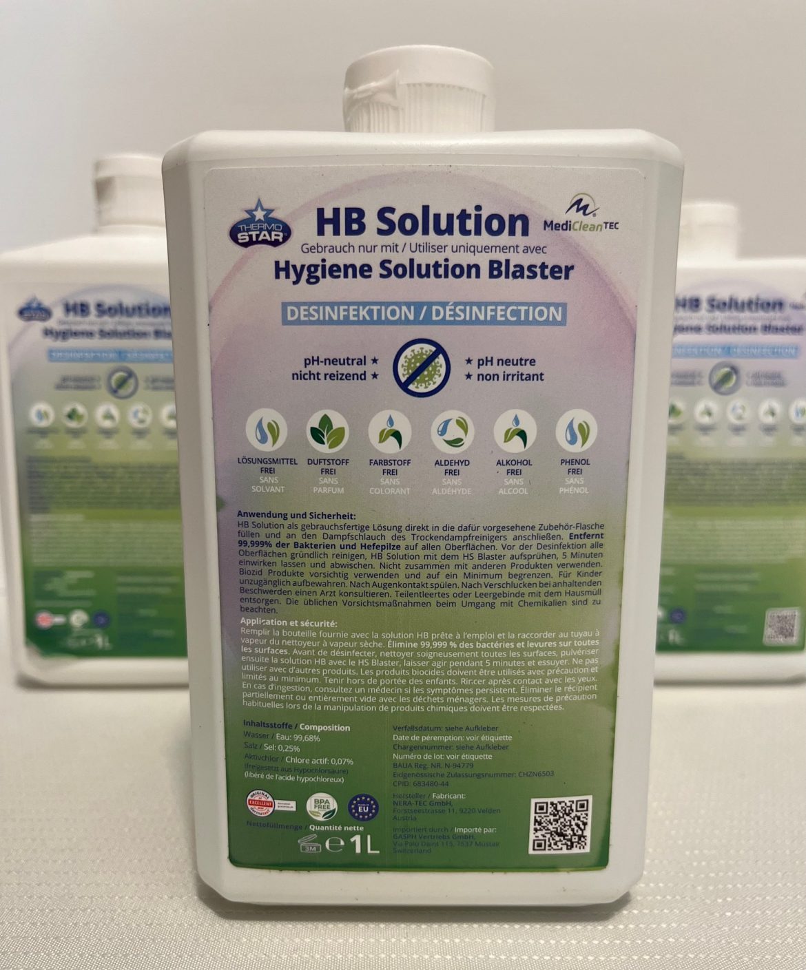 Advantages of an innovative disinfectant “HB Solution” – as a means of choice in the modern World